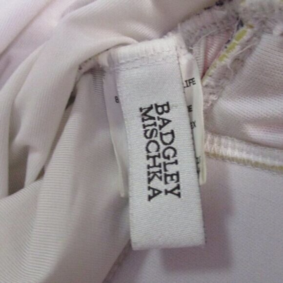 Badgley Mischka Floral Swimsuit Size 4 - Picture 5 of 6